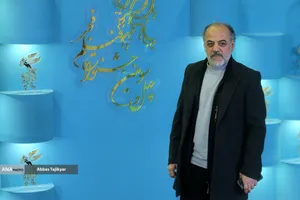 جواد افشار کارگردان در فتوکال فیلم سینمایی صیاد