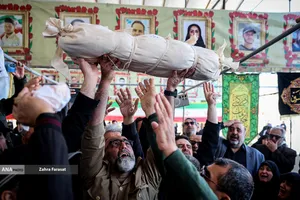 تشییع شهدای حمله متجاوزانه آمریکایی_صهیونی در بهشت زهرا