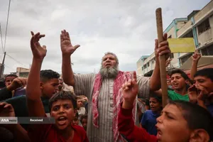 شادی ساکنان غزه از شکست اسرائیل