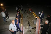 جلسه شبانه در پیست آزادی برای پیگیری سانحه اتومبیلرانی +عکس