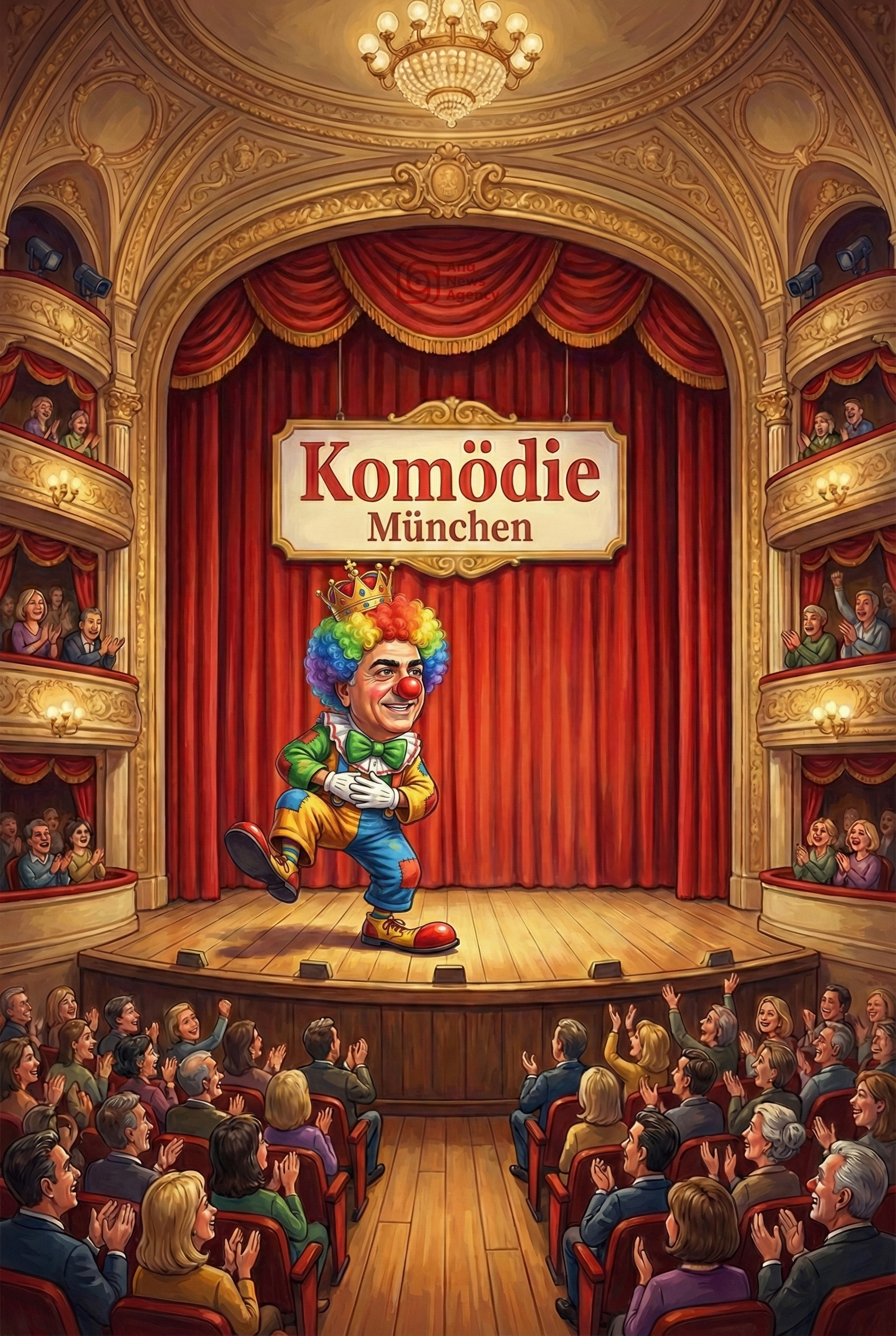 دلقک کنفرانس مونیخ دلقک کنفرانس مونیخ