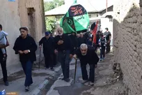 عطر «یا حسین(ع)» در کوچه‌های «کروگان»