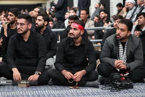 مراسم عزاداری هیأت&zwnj;های دانشجویی در حسینیه امام خمینی(ره)