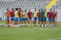 تمرین سبک ملی‌پوشان/ دو بازیکن زیر نظر کادرپزشکی