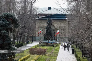 خسارات ناشی از تجاوز هوایی آمریکایی صهیونی به کاخ سعدآباد