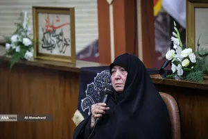 طیبه ماهروزاده مادر شهیده زهرا حداد عادل