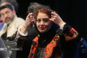 شبنم قربانی در نشست خبری فیلم سینمایی &laquo;ناتوردشت&raquo;