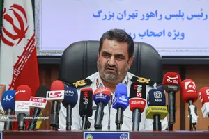سردار سید ابوالفضل موسوی پور، رئیس پلیس راهور تهران بزرگ