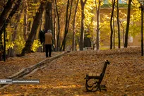 زیبایی‌های پاییز در مجموعه سعدآباد
