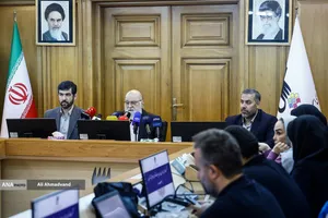 نشست خبری مهدی چمران رئیس شورای اسلامی شهر تهران