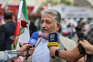 آیین استقبال از دانشجویان در دانشگاه آزاد اسلامی 
