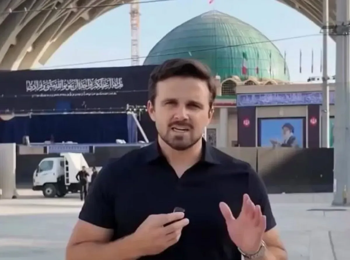 تشییع رهبر انقلاب و حضور خبرنگاران خارجی