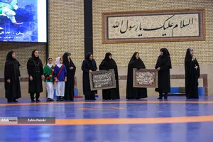 اولین دوره لیگ کشتی آلیش بانوان