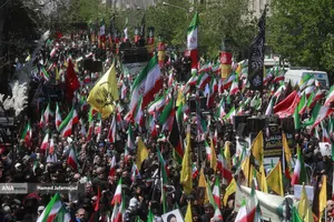 مراسم چهلمین روز شهادت حضرت آیت الله خامنه ای رهبر شهید انقلاب