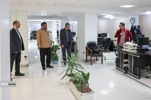 بازدید کامبیز نرماشیری رئیس دانشگاه آزاد اسلامی استان سيستان&zwnj;وبلوچستان از خبرگزاری آنا