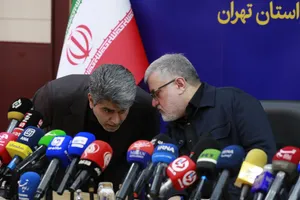 نشست خبری محمدصادق معتمدیان، استاندار تهران 