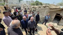 بازدید رئیس کل دادگستری هرمزگان از محل جنایت جنگی حمله آمریکا به منزل مسکونی در جزیره قشم+ فیلم