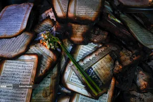 مسجدی که پس از ۴۴ سال بار دیگر در آتش سوخت