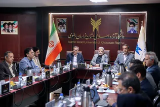 دیدار دکتر رنجبر با فناوران و نوآوران دانشگاه آزاد اسلامی استان خراسان رضوی