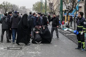 حمله هوایی جنگنده&zwnj;های اسرائیلی_آمریکایی به خیابان پیروزی تهران