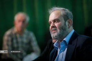 سیدعبدالله صفی&zwnj;الدین نماینده حزب&zwnj;الله لبنان در تهران در مراسم چهلمین روز شهادت دکتر محمدمهدی طهرانچی