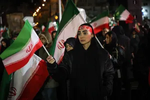 مراسم عزاداری در سوگ رهبر شهید انقلاب - میدان تجریش