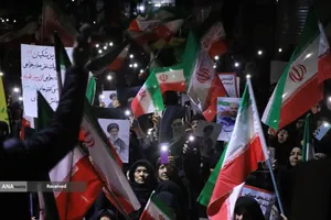 وداع با پیکر شهید سردار شهید جواد باقری 