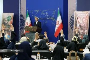 نشست خبری اسماعیل بقایی سخنگوی وزارت امور خارجه