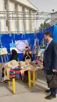 گشایش بازارچه دانشجویی صنایع خلاق دانشگاه آزاد بوشهر