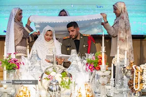 مراسم ازدواج دانشجویی دانشگاه افسری امام علی(ع) نیروی زمینی ارتش
