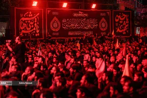 شب هفتم محرم الحرام در هیأت آیین حسینی