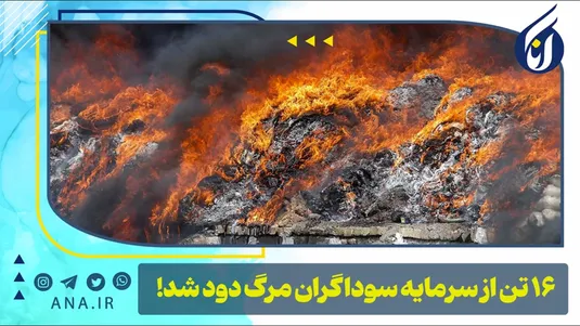 16 تن از سرمایه سوداگران مرگ دود شد!