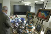 هنر دستان بانوان ایران و عراق در بغداد به نمایش گذاشته شد