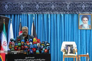 نشست خبری ایمان عطار زاده سخنگوی ستاد بزرگداشت عروج خونین امام مجاهد شهید
