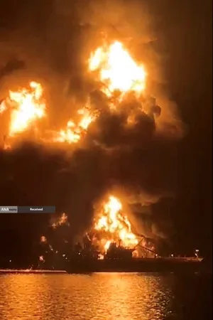 انهدام نفتکش های متخلف در تنگه هرمز