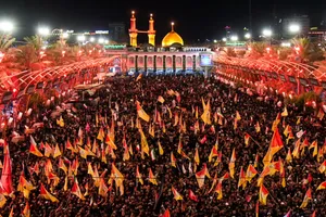تشییع رهبری در کربلا