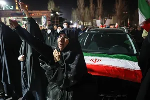 مراسم عزاداری در سوگ رهبر شهید انقلاب - میدان تجریش