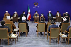 دیدار اعضای ستاد برگزاری کنگره بزرگداشت آیت&zwnj;الله العظمی میلانی با رهبر معظم انقلاب