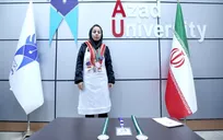 مدال طلا و نقره مسابقات جهانی آشپزی بر گردن دانشجوی دانشگاه آزاد