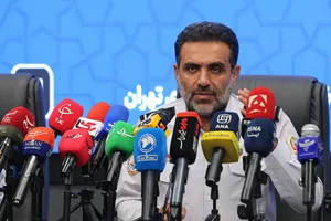 نشست خبری قدرت الله محمدی مدیرعامل سازمان آتش نشانی و خدمات ایمنی شهرداری تهران