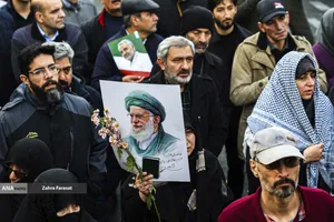 مراسم تشییع پیکرهای شهدای مدافع امنیت و مردم مظلوم