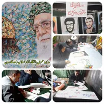اقدام فرهنگی «شهود عشق» در میدان شهدا؛ موکب «شهدای عشق» میهمان شب‌های کازرون
