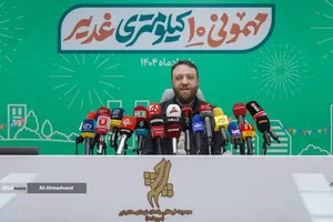  ساسان زارع سخنگوی ستاد مردمی برگزاری جشن غدیر ۱۴۰۴