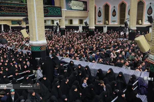 عزاداری ایام شهادت حضرت فاطمةالزهرا(س) با حضور رهبر معظم انقلاب