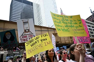 اعتراضات مردم آمریکا به سیاست های ترامپ