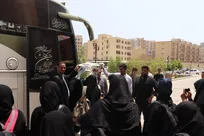 اعزام کاروان دانشجویی دانشگاه آزاد بندرعباس به کربلای معلی