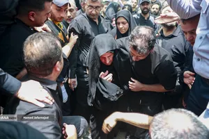 تشییع و تدفین پیکر مطهر بسیجی شهید حسین یوسفخانی