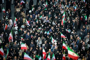 تشییع پیکر شهیدان لاریجانی، سلیمانی و شهدای ناو دنا
