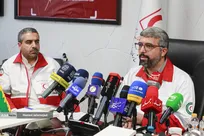 نشست خبری رئیس سازمان داوطلبان جمعیت هلال‌احمر