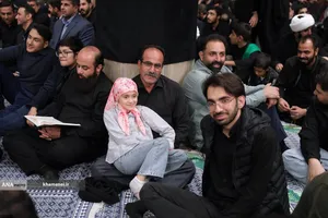 عزاداری ایام شهادت حضرت فاطمةالزهرا(س) با حضور رهبر معظم انقلاب